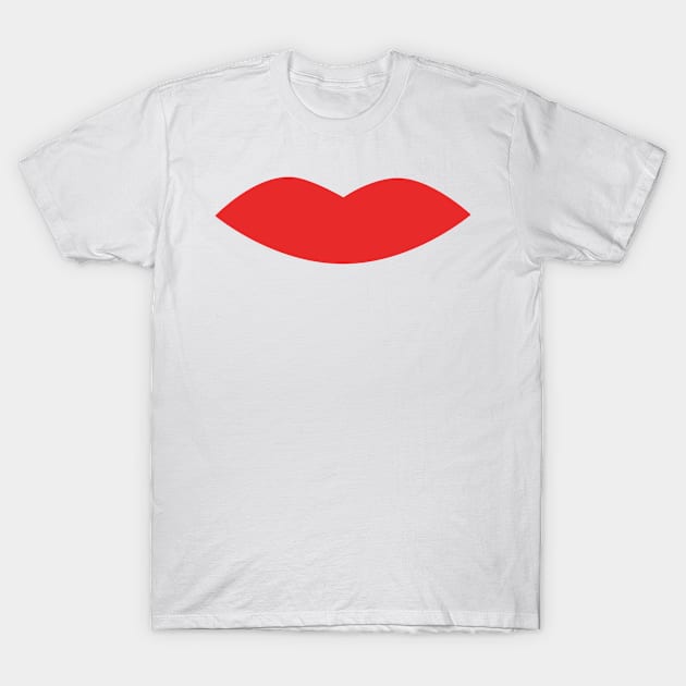 Simple Lips T-Shirt by Shelby Ly Designs